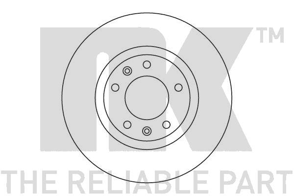 NF PARTS Bremžu diski 209916NF